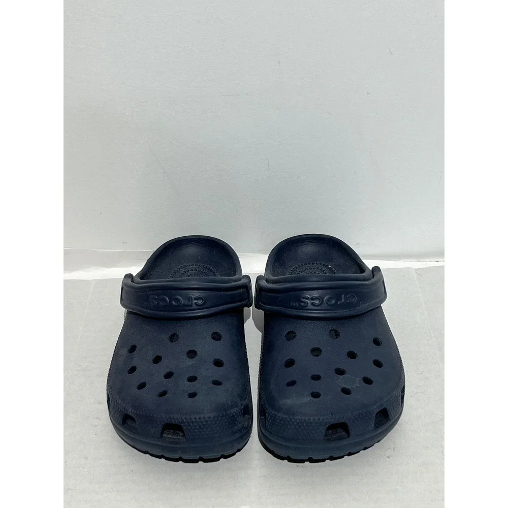 Crocs Classic Clog Navy Blue Mens 4 Womens 6 Water Friendly Slip On‎ Shoes